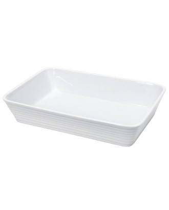 Tava dreptunghiulara pentru cuptor, portelan, 30x21cm, colectia Burgund - KUCHENPROFI